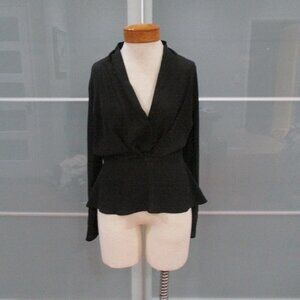 ASOS Long Sleeve Suplice Blouse